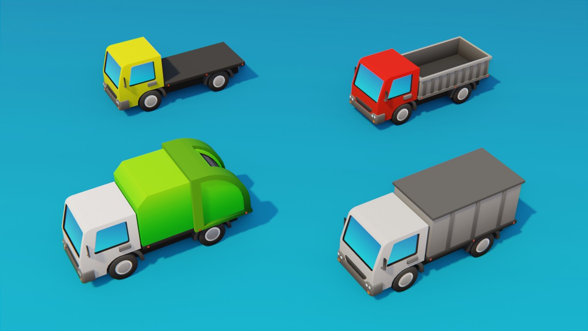Stylized Low Poly Vehicle Pack by IGS