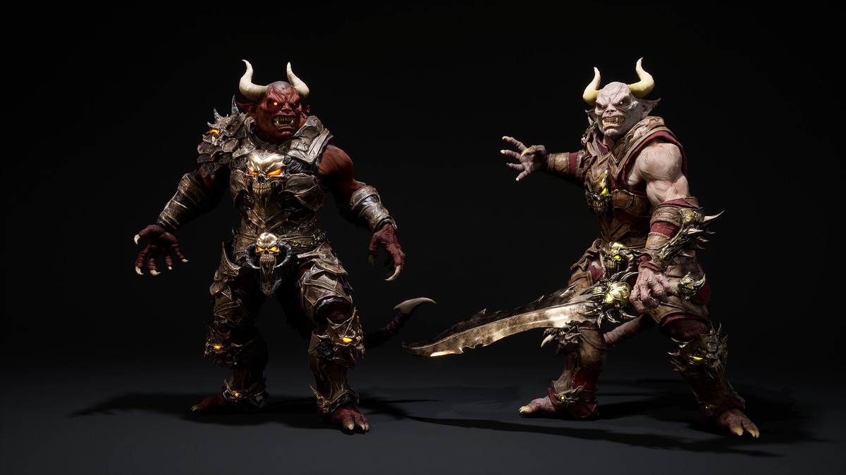 Medieval Demon Creature