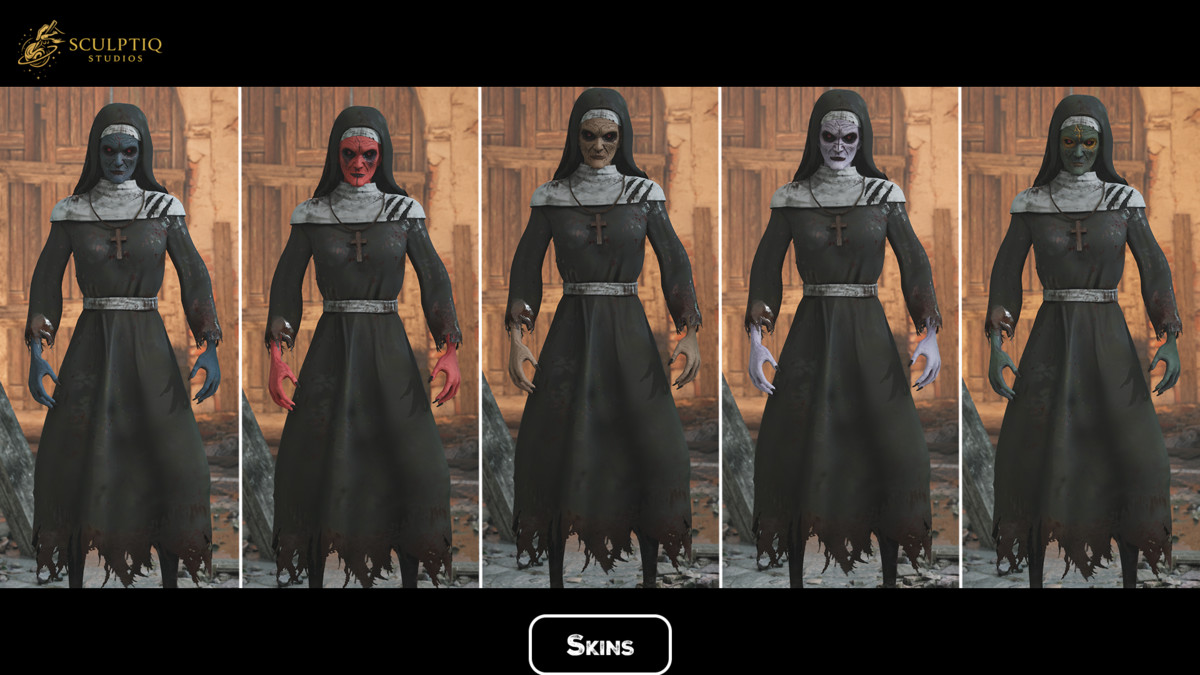 Nun / Possessed Nun - Dual Form Character