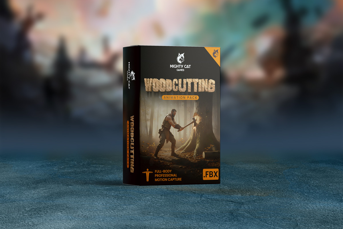 Woodcutting Animation Pack