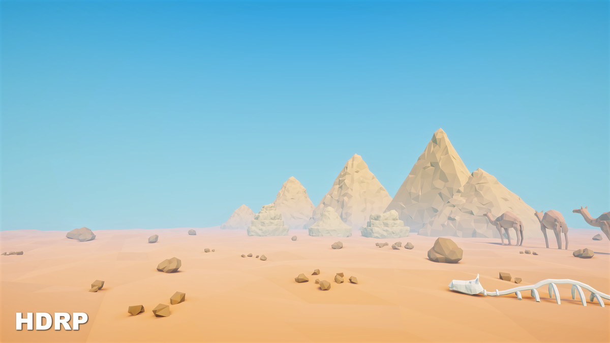 Low Poly Desert Egypts