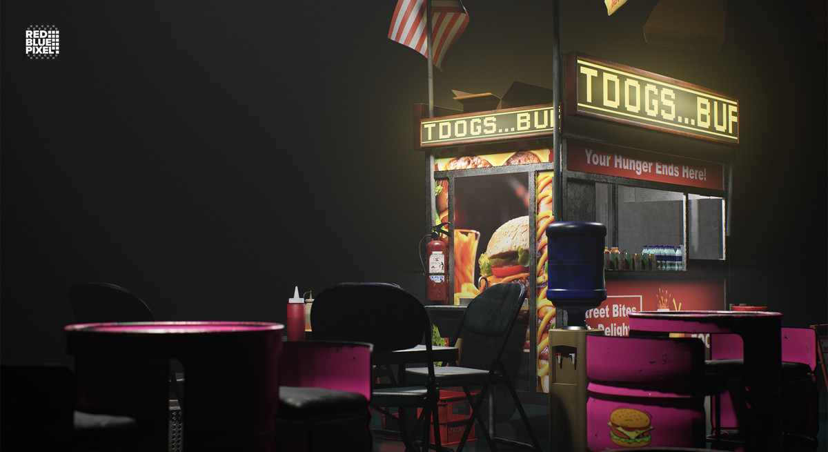 Modern Food Cart