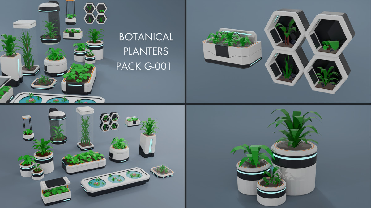 LOW POLY SCI-FI ULTIMATE ASSET LIBRARY