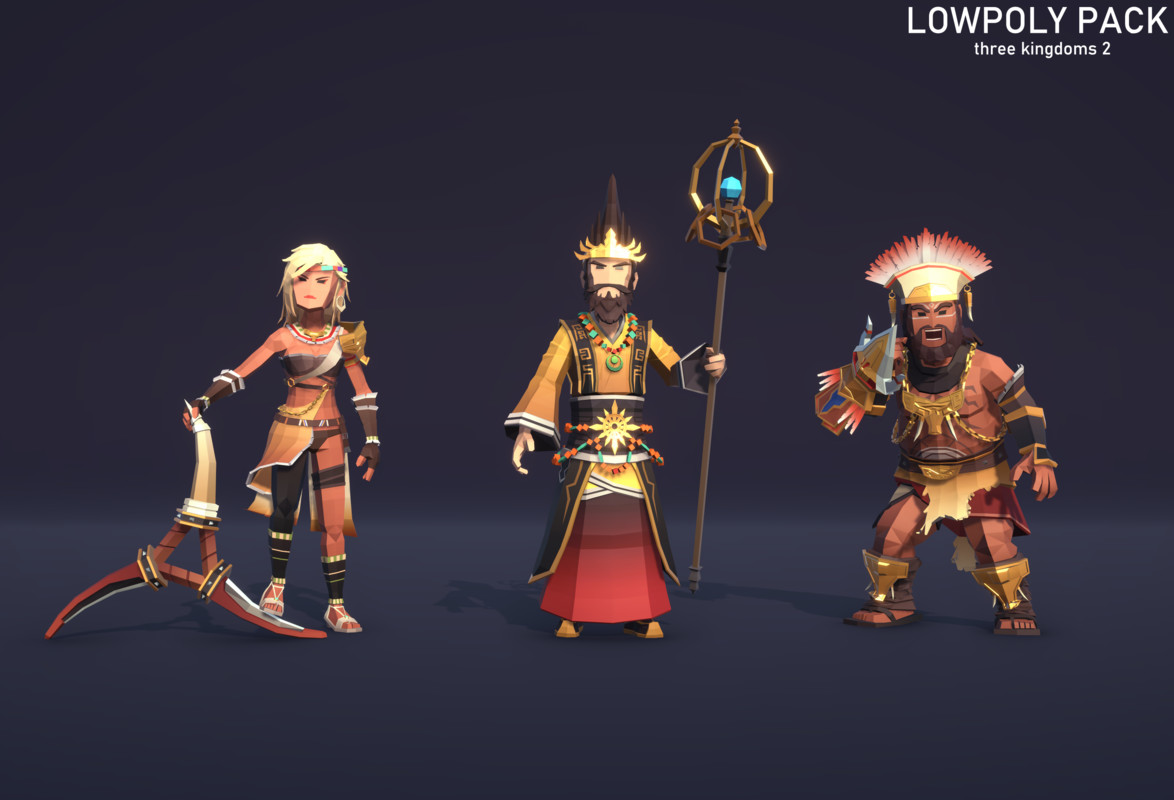 LowpolyPack_Three Kingdoms 2