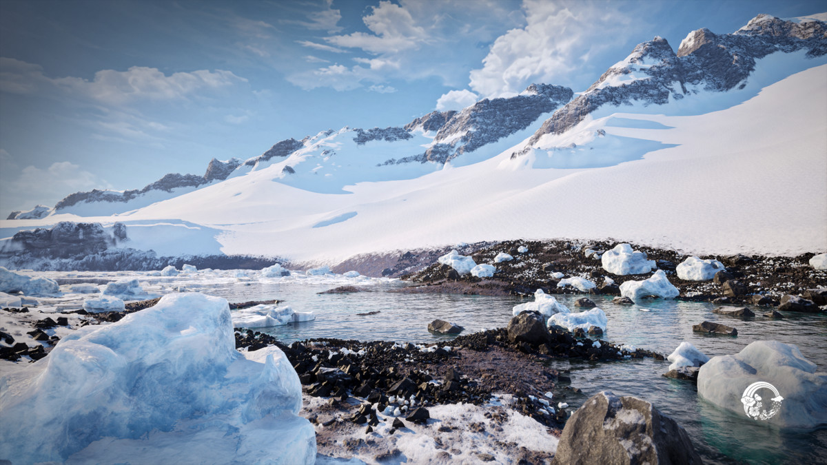 Arctic Landscape Realistic