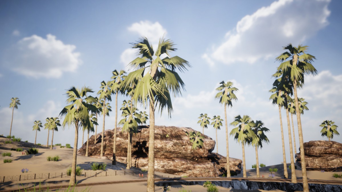 Mobile Palm Tree Bundle (for URP)