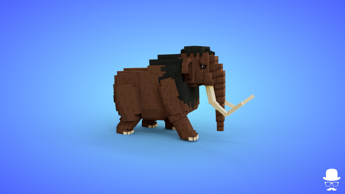 Voxel Prehistoric Animals Pack