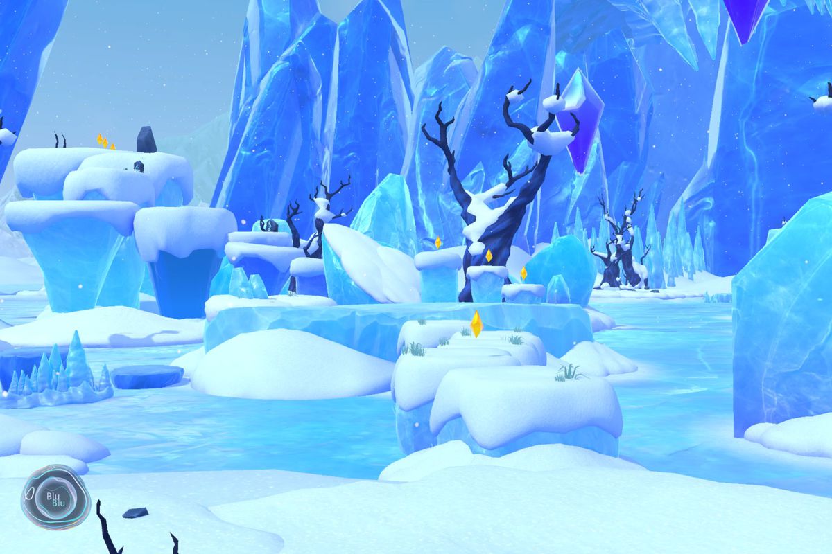 3D Platformer Frozen