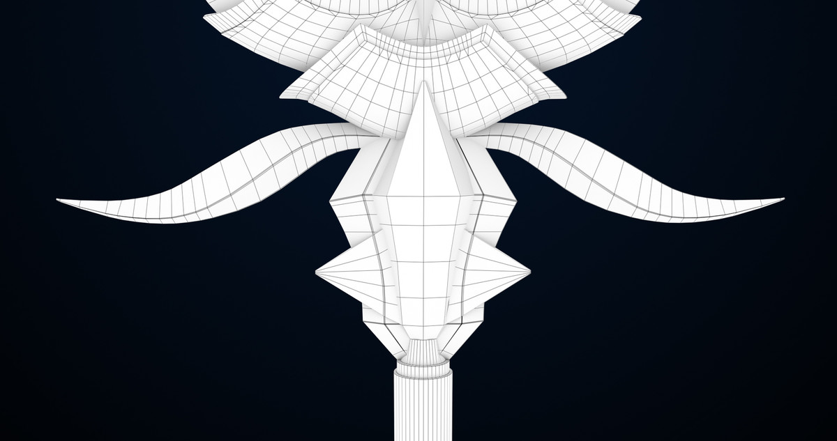 Fantasy Trident 4 URP HDRP Textures