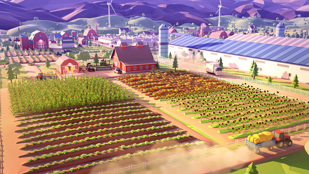 Farm - Low Poly 3D Models Pack