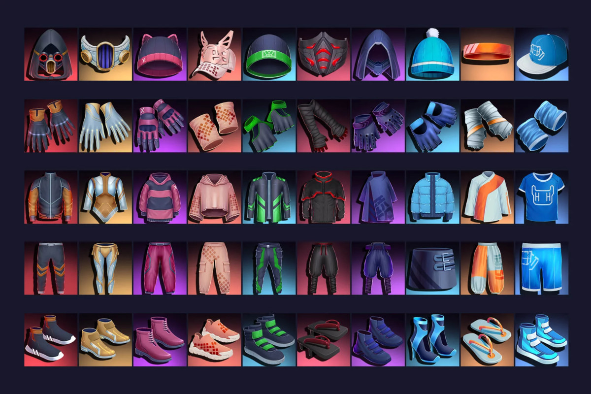 2700 Cyberpunk RPG Icons Pack
