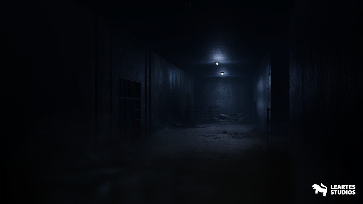 Haunted Prison Environment ( Exterior + Interior , Modular)