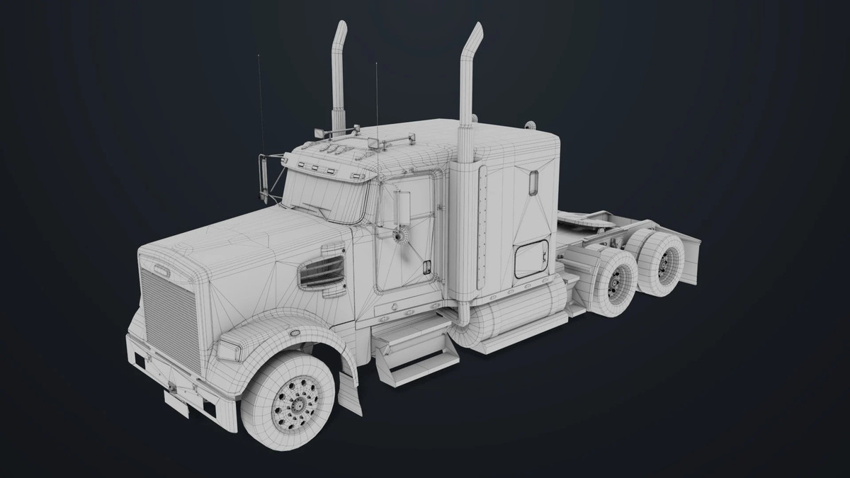 Heavy Truck 6 Chassis Collection URP HDRP Textures