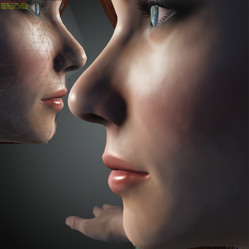 Shaders Real Human 3D - HDRP