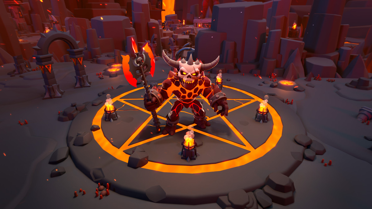 Inferno World - Low Poly 3D Models