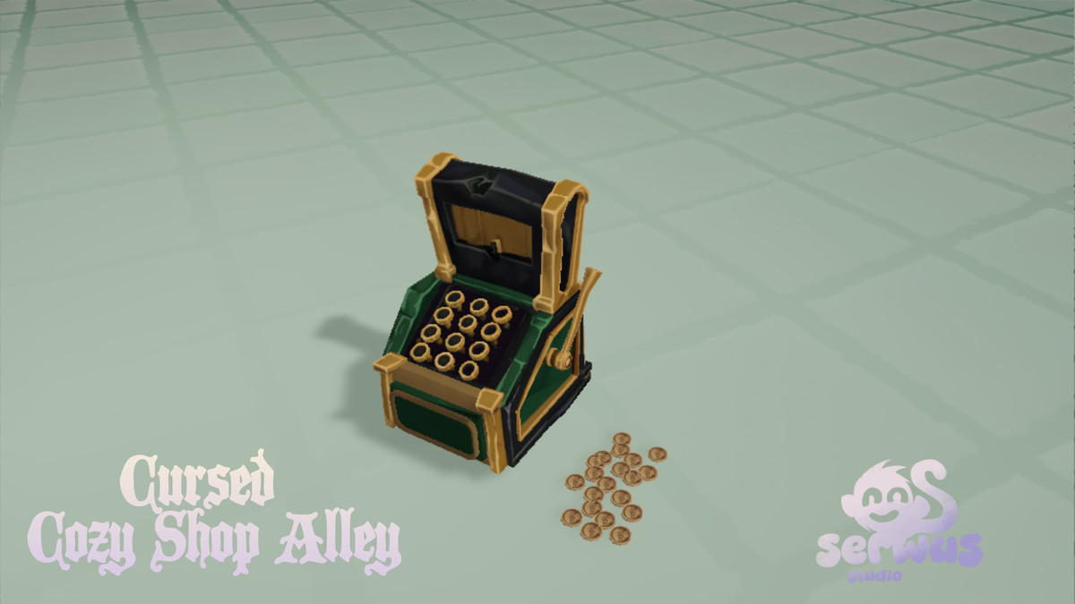 Cursed Cozy Shop Alley Enivro Kit system