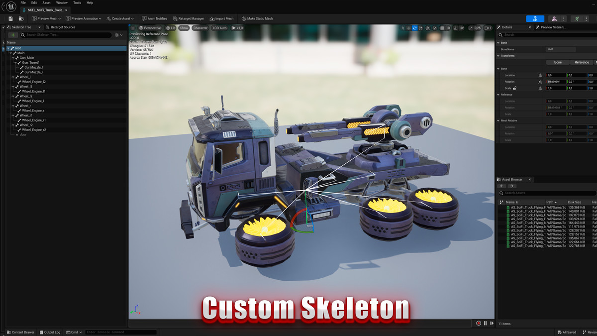 Sci-Fi Transport - Truck