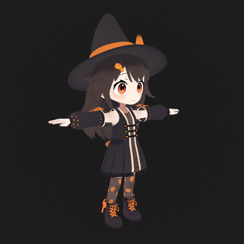 Halloween Anime Girl