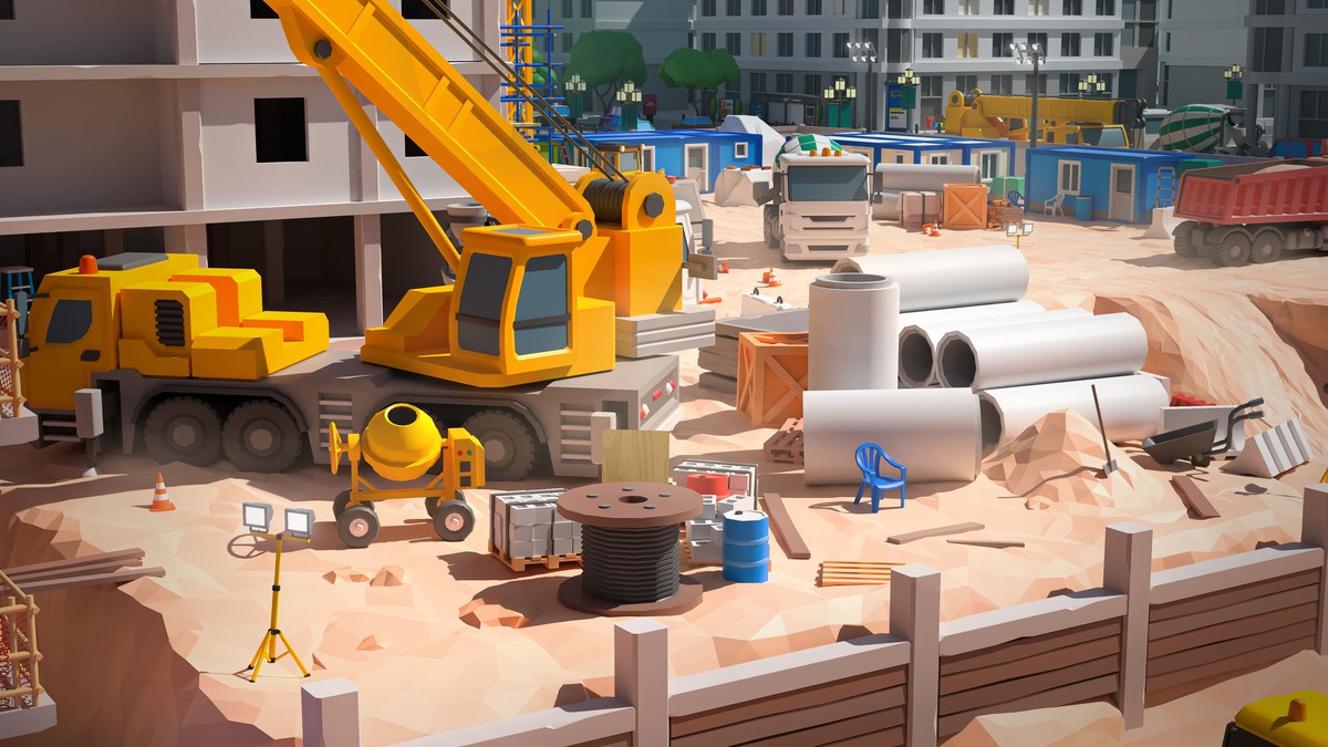 Construction - Low Poly 3D Models Pack