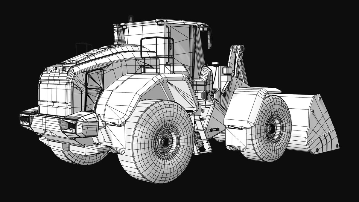 Mining Truck 02 URP HDRP Textures