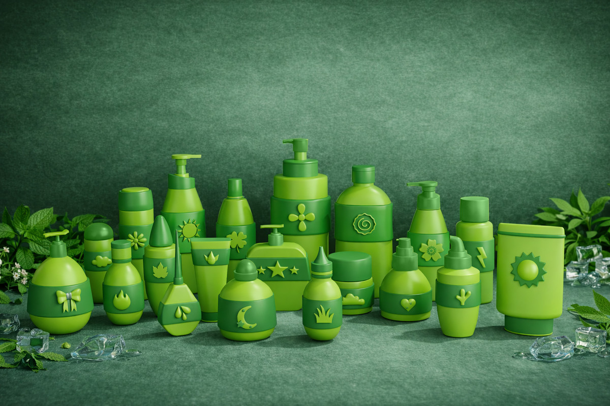 Low Poly Cosmetic Products