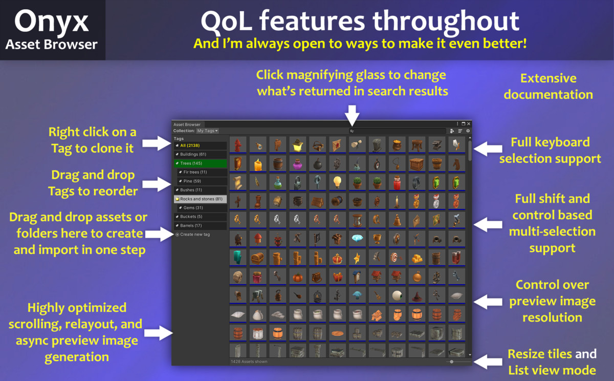 Onyx AssetBrowser