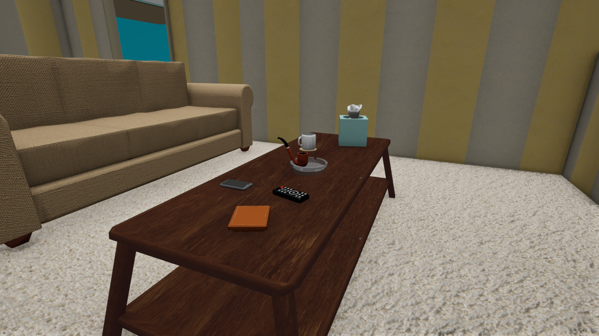 Smiley's Low Poly Tabletop Items