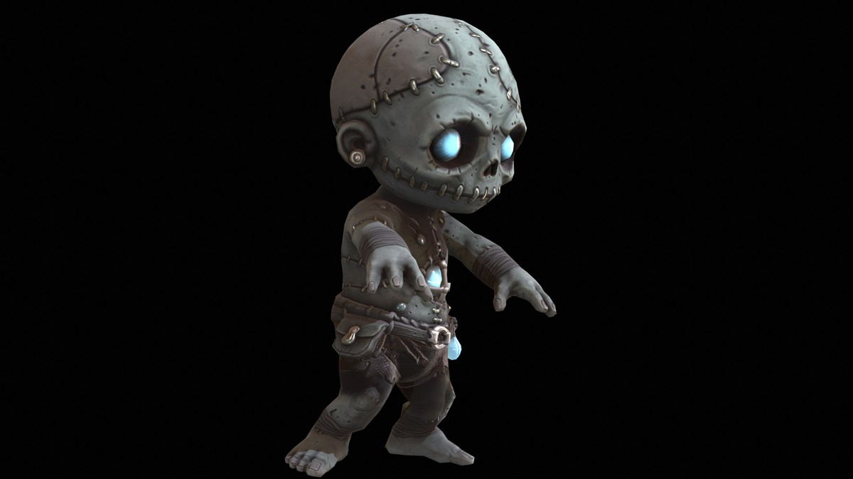 Chibi Necro Zombie Boy