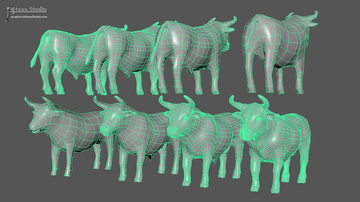 Domestic Animal - Bull (Full)