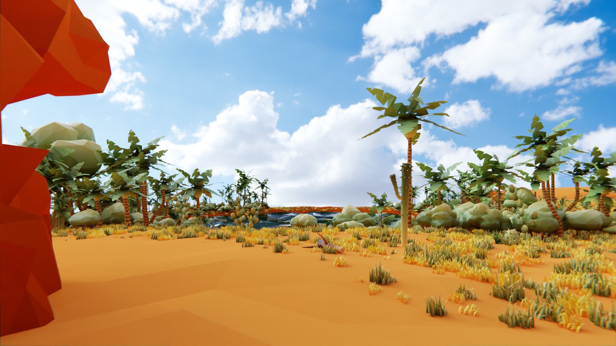 Low Poly Desert by IGS