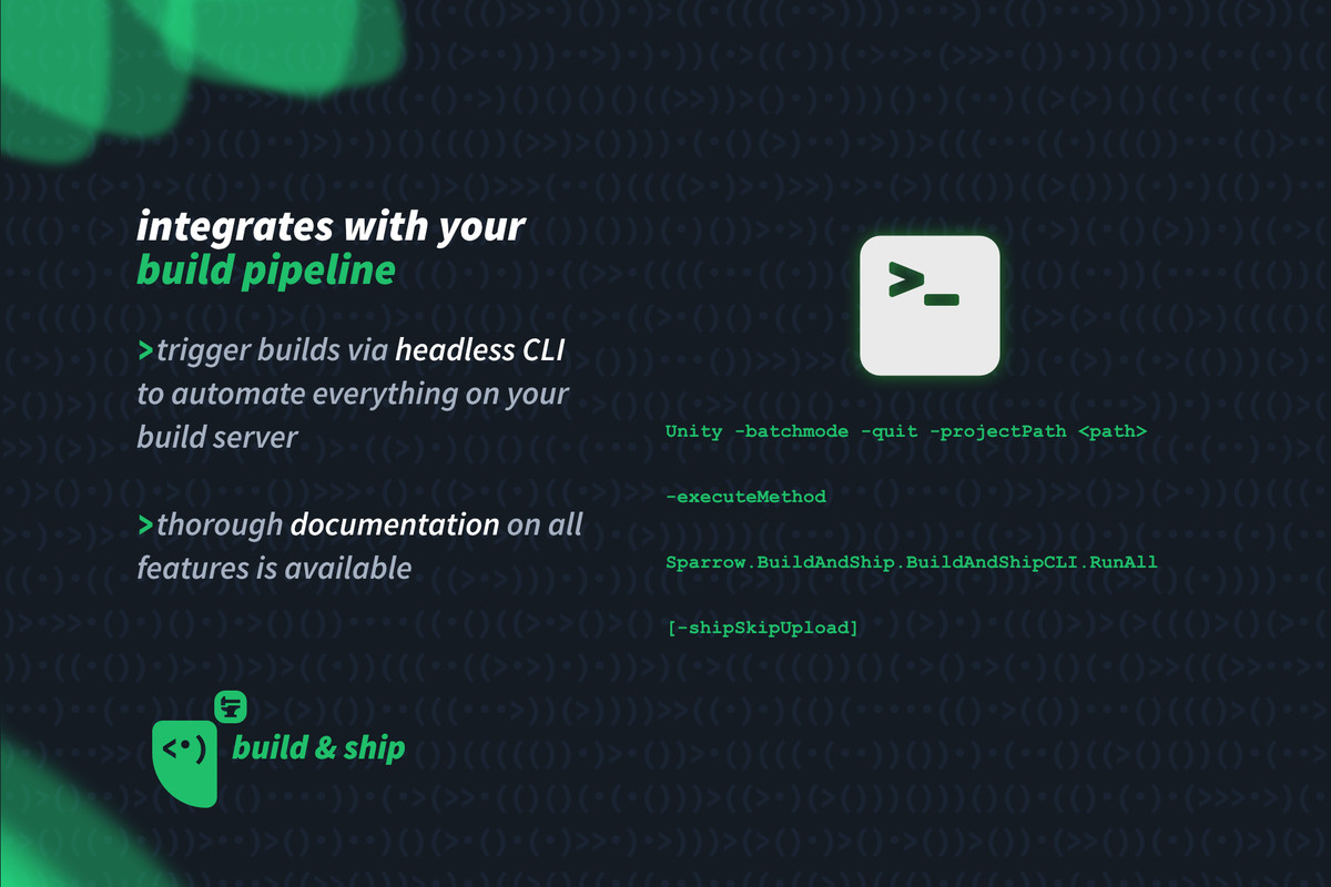 Build & Ship - one-click builds & upload to Steam, itch.io, FTP & more