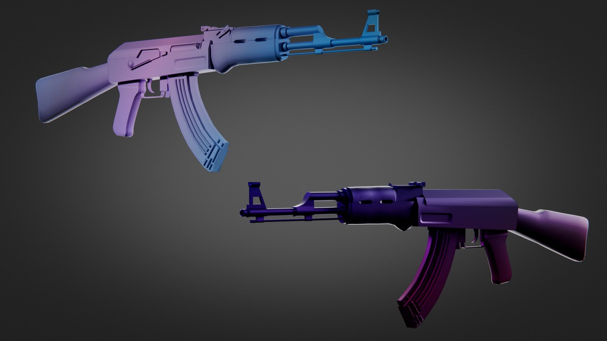 Ultimate Weapon Pack — 23 Guns + 943 Skins (Low Poly, Stylized, FPS/TPS Ready)
