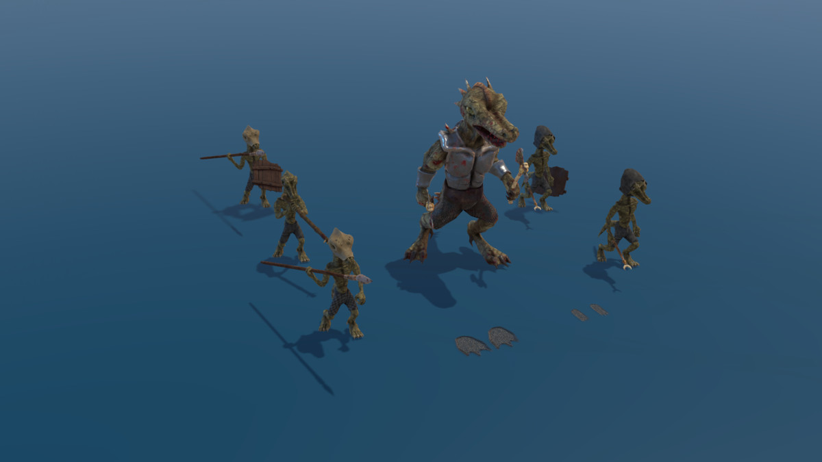 Fantasy Medieval Creatures - Animated Kobolds