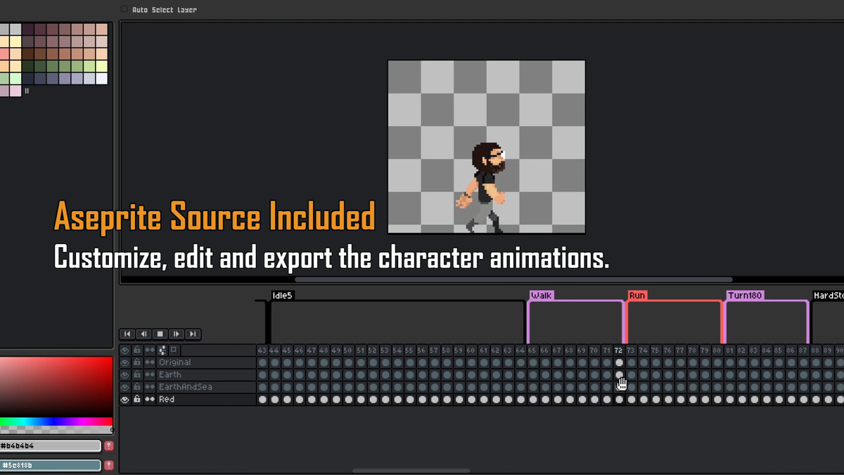 2D Character Movement - Game Kit