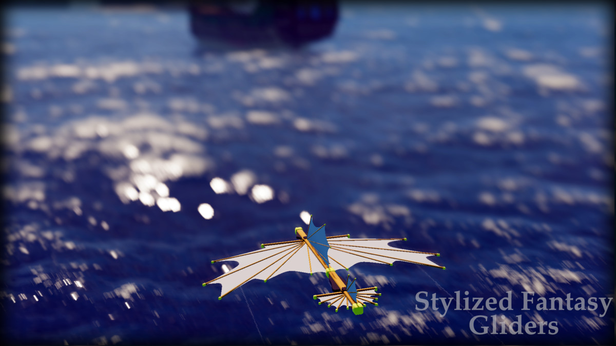 Stylized Fantasy Gliders - By Yorakeys