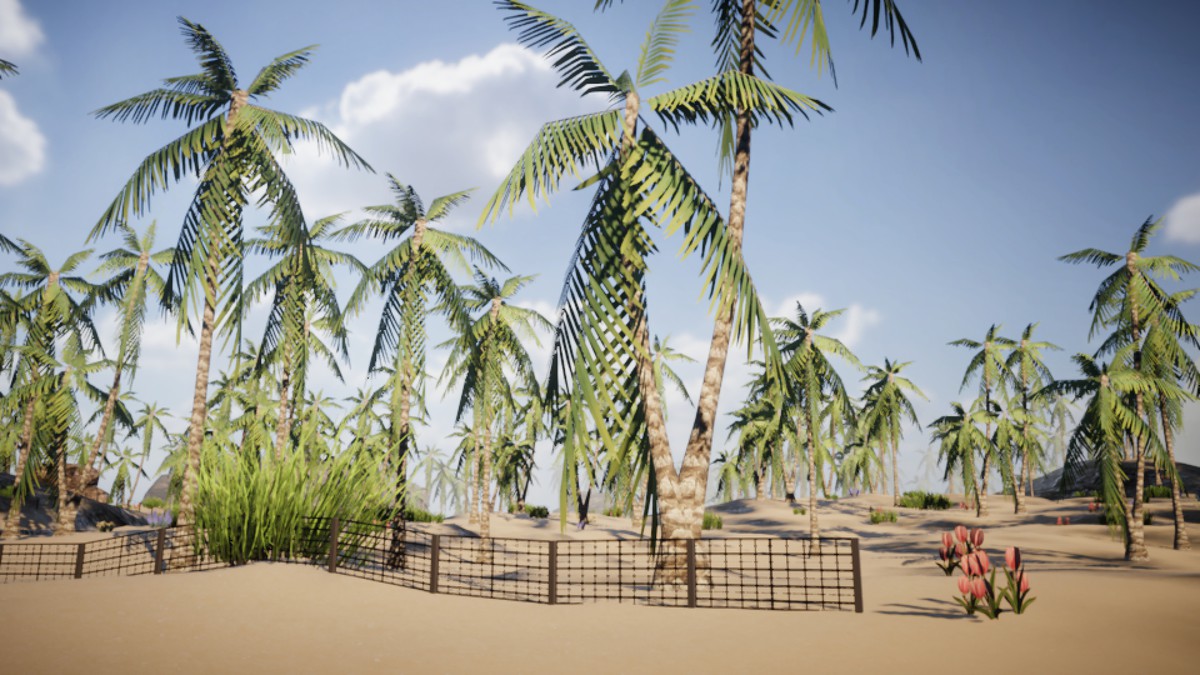 Mobile Palm Tree Bundle (for URP)