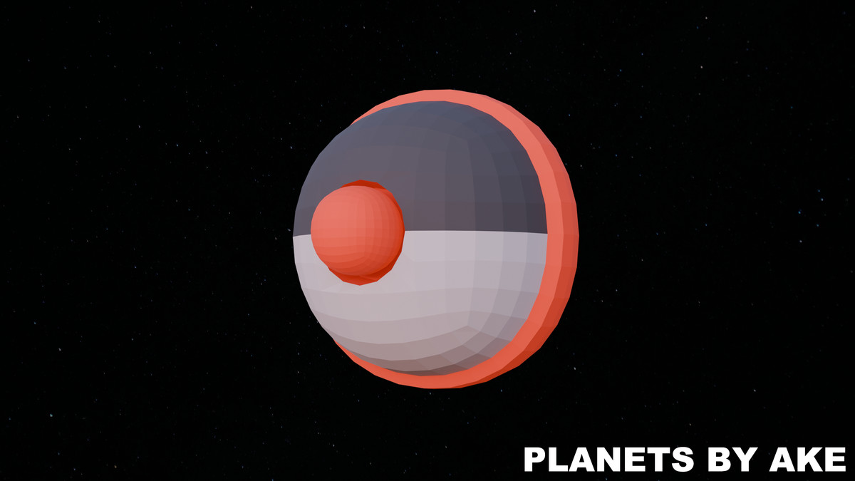 Low Poly Planets by Ake