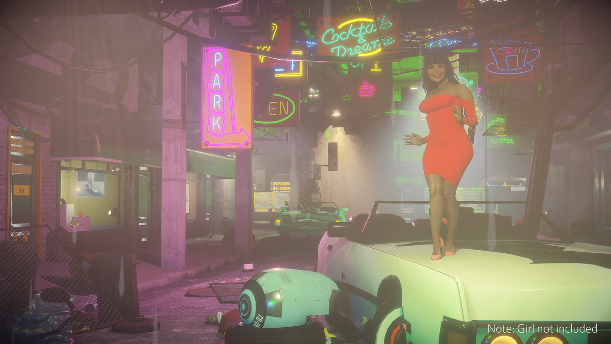 Cyber City (Mega Bubble) - cyberpunk