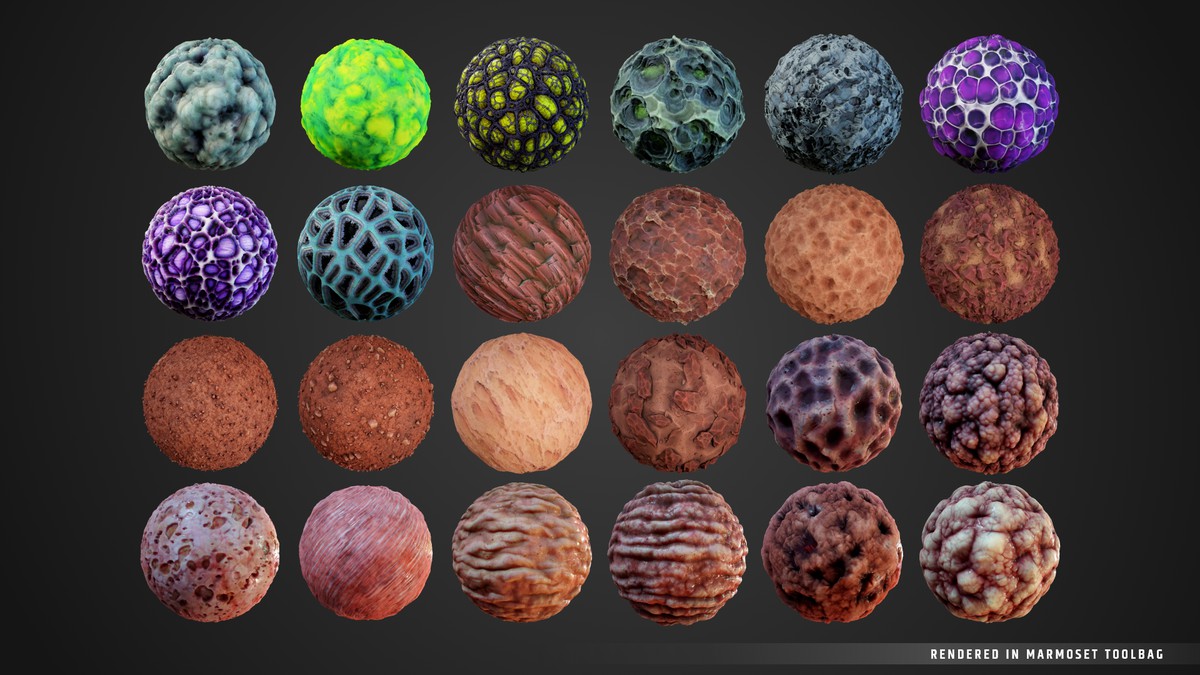 Stylized 250 Material Bundle