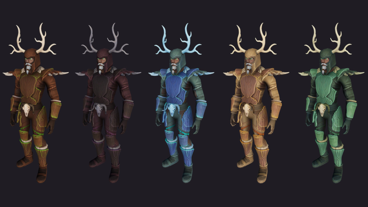 Character & Armor Bundle for Stylized Fantasy RPG