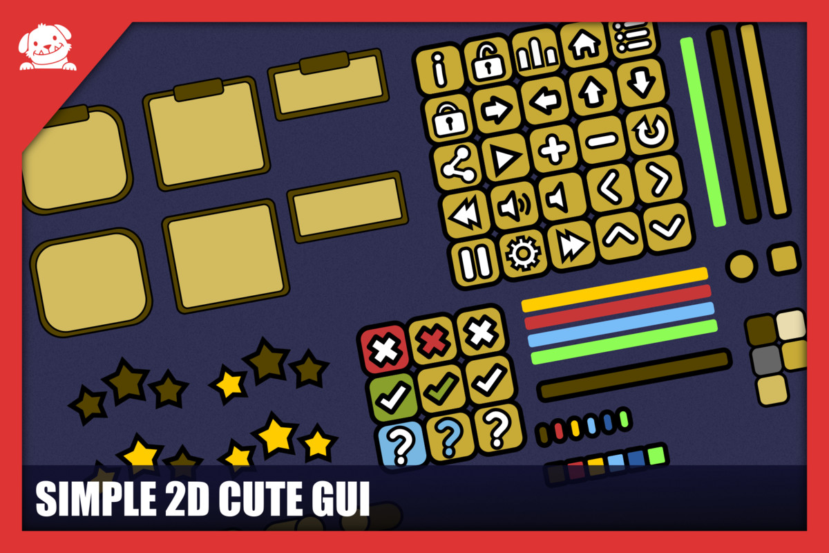 Simple 2D Cute Complete Bundle