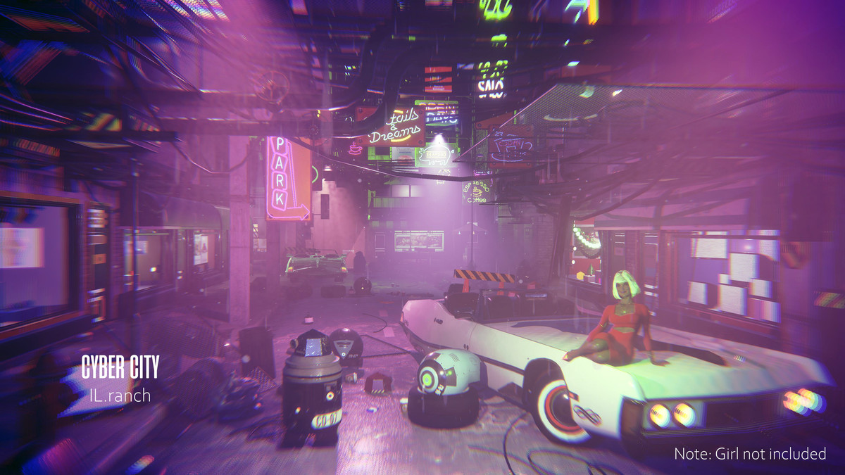 Cyber City (Mega Bubble) - cyberpunk