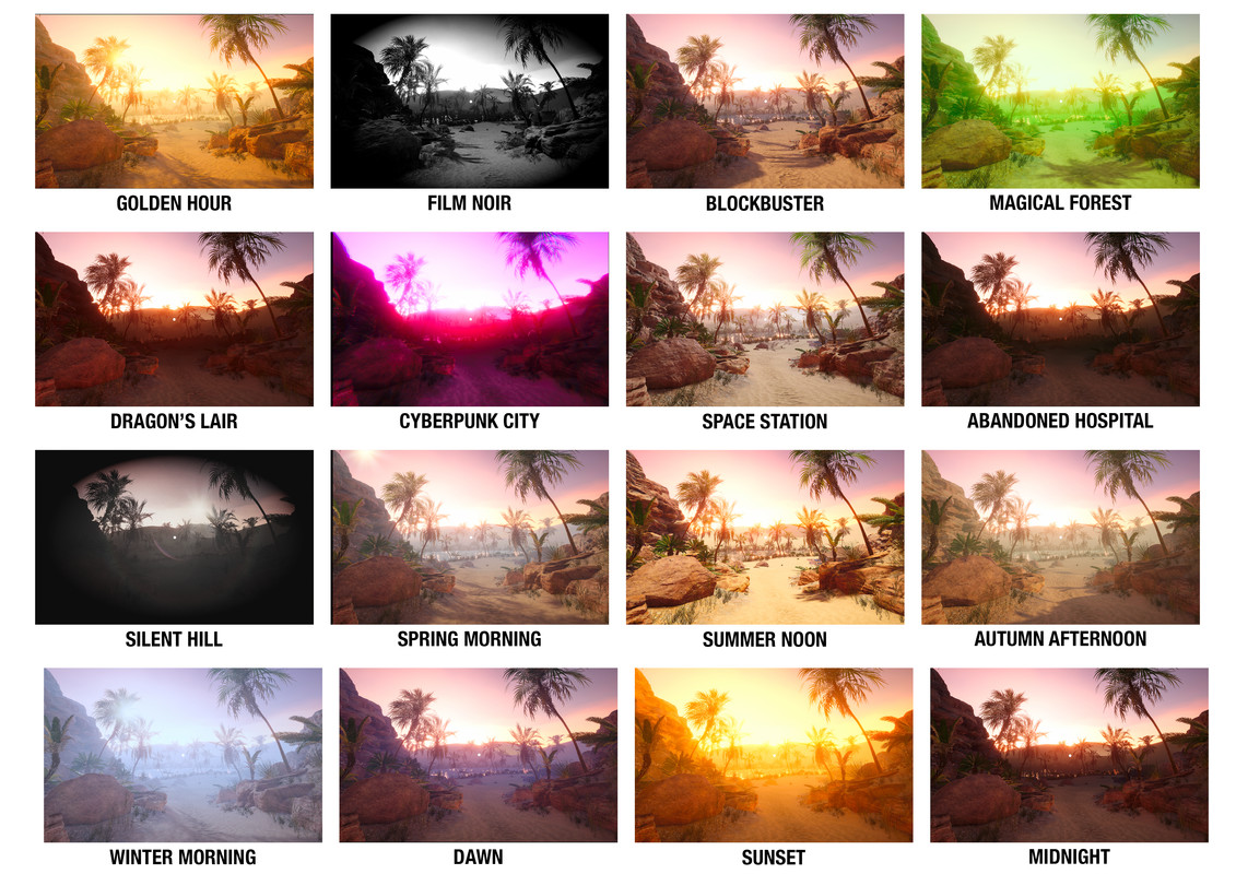 Environment Post-Processing Pro - 50 Cinematic Presets