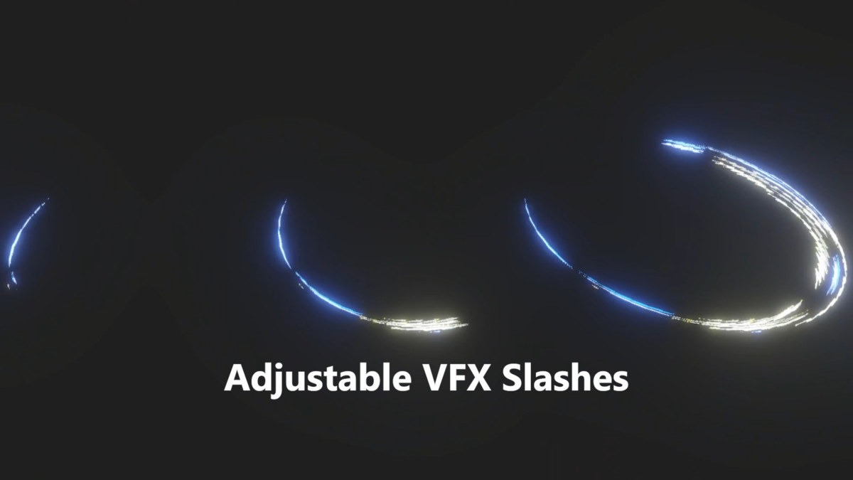 Adjustable Slash VFX Pack