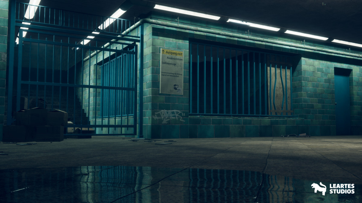 Abandoned Subway Station in Berlin