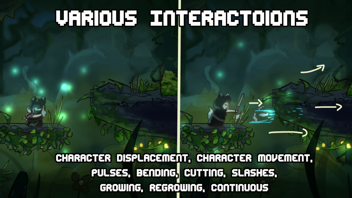Modern 2D/2.5D Vegetation