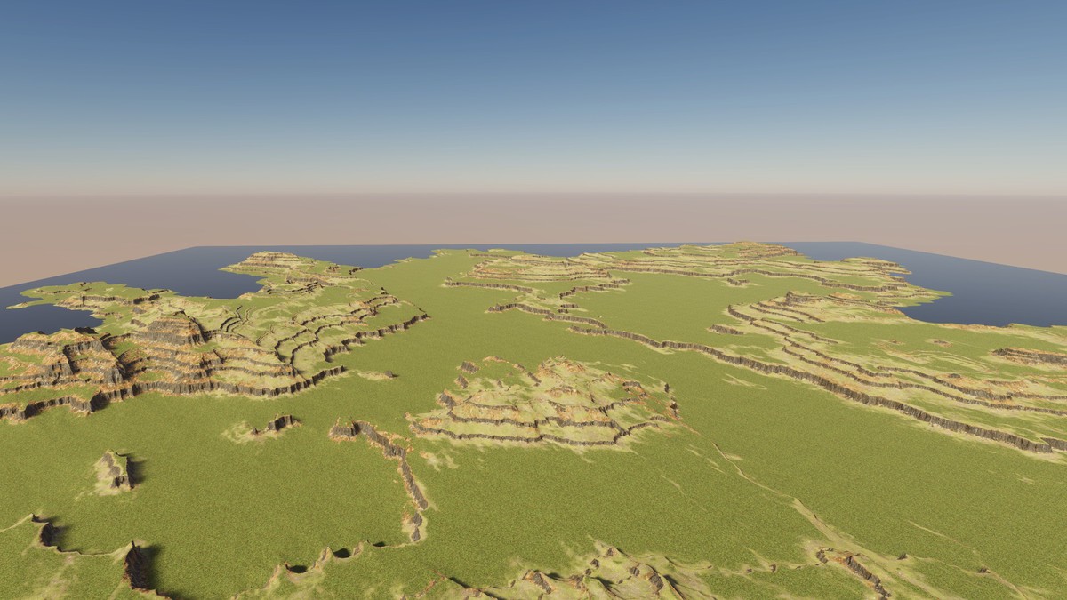 Procedural Island Terrains 8K