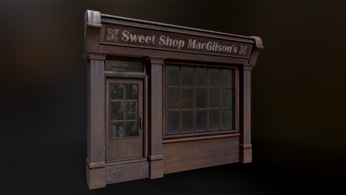 Old English Shop Front