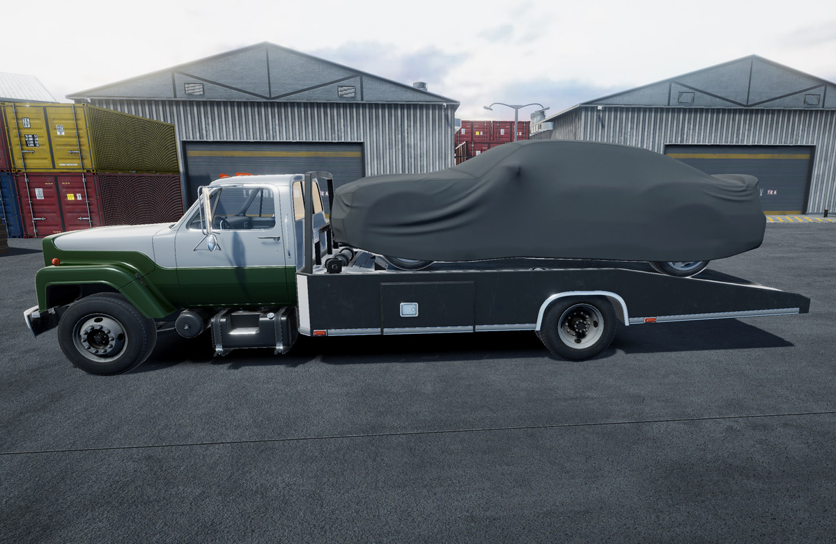 80s Ramp truck