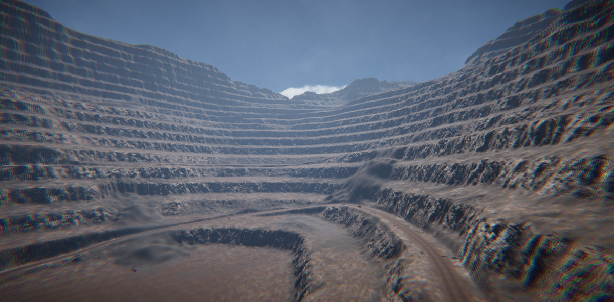 Open Pit Mine Environment